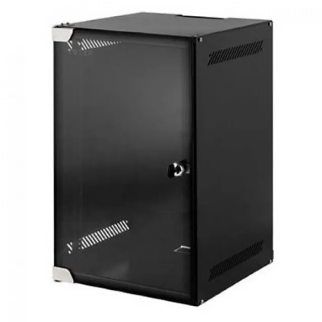 12U/10" rek orman nazidni WS3312, staklena vrata sa bravom, dim. 12Ux280x310mm
