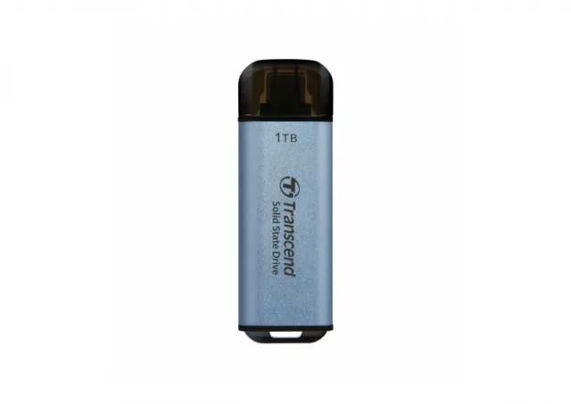 1TB, Portable SSD, ESD300C, USB 10Gbps, Type C, Sky Blue