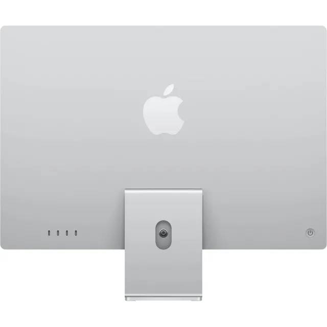 "24-inch iMac with Retina 4.5K display, Nano-texture glass: Apple M4 chip with 10_core CPU and 10_core GPU, 256GB SSD, 16GB - Silver"