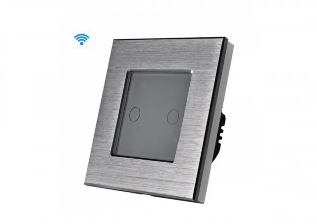 2G Wi-Fi pametni prekidači AL NN Silver  (WIFI TOUCH SWITCH)