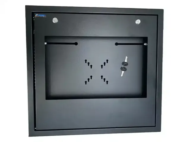 2U/19 rek orman nazidni za video nadzor Mirsan DVR02U580550200.M 580mmx200mmx550mm crni