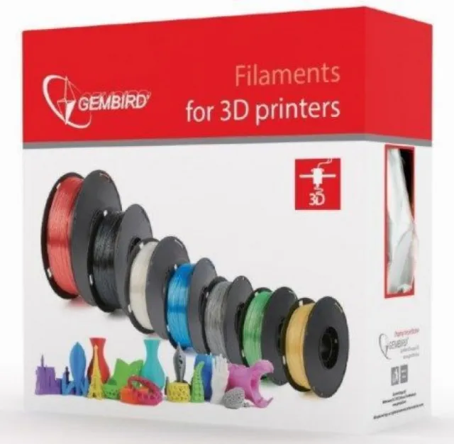 3DP-PLA1.75-01-GB PLA Filament za 3D stampac 1,75mm kotur 1KG Galaxy Blue 19785