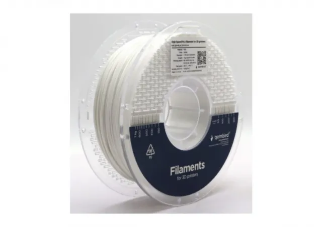 3DP-PLA1.75HY-01-W PLA filament velike brzine za 3D stampac 1.75mm, kotur 1KG WHITE