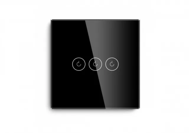 3G2W 800W Crni  (TOUCH SWITCH)