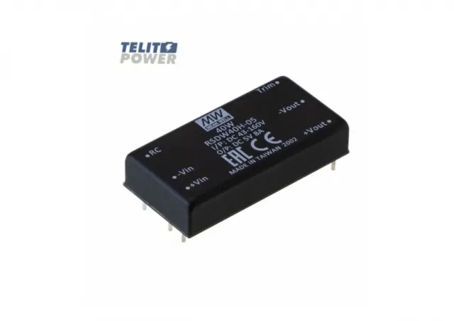 40W DC/DC pretvarač RSDW40H-05 MEAN WELL