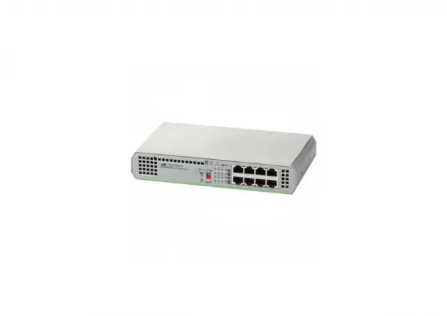 8x10/100/1000TX, int.PSU desktop/rack(optional) AT-GS910/8-50