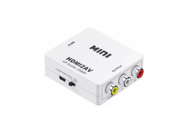 A-HDMI-AV-Mini **  Gembird input  HDMI to AV (903) (360)