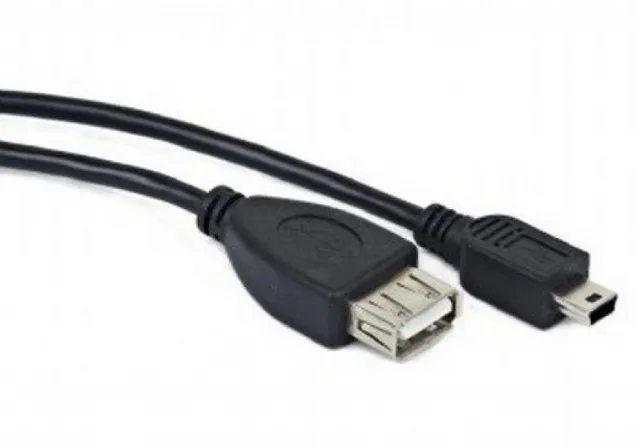 A-OTG-AFBM-002 Gembird USB OTG AF to Mini-BM kabl 15cm 2233