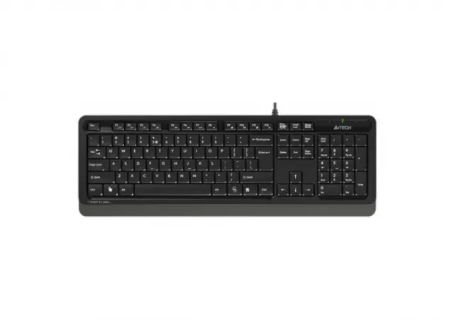 A4-FK10 US GREY A4Tech Fstyler Multimedia comfort tastatura, FN funkcije, vodootp. US-LAYOUT, USB