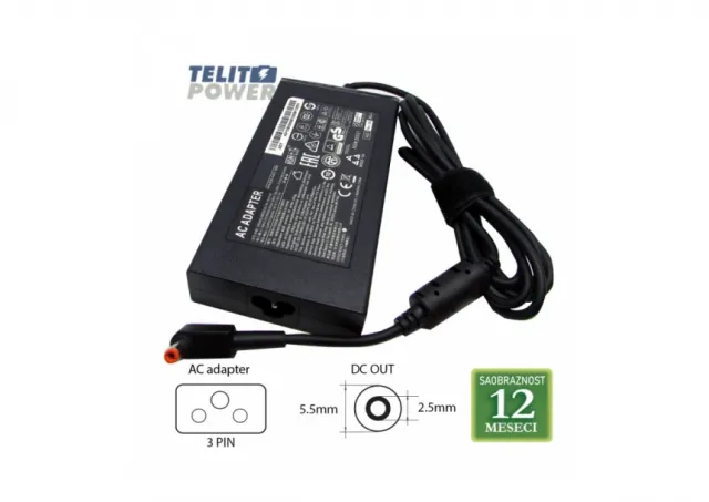 ACER 19V-7.1A (5.5*2.5) PA-1131-05  135W LAPTOP ADAPTER