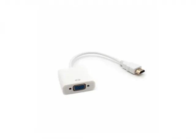 Adapter JWD HDMI-VGA M/F White