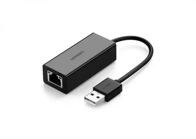 Adapter USB-LAN 2.0 Ugreen CR110 10/100Mbps beli