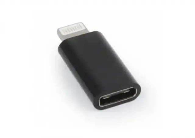 Adapter USB lightning - Tip C Gembird A-USB-CF8PM-01 black