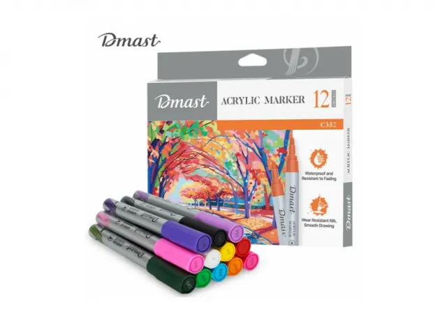 AKRILNI MARKERI DELI 1/12 DMAST PEBEO EC352