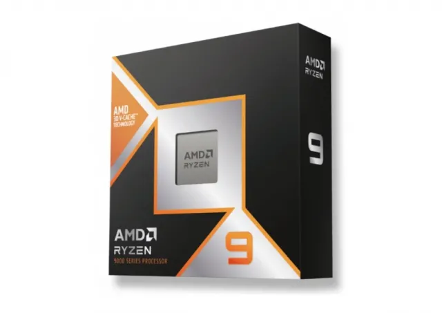 AMD 100-100001368WOF CPU AM5 Ryzen 9 9900X3D (3D V-Cache), 12C/24T, 4.4GHz (5.5GHz), 120W, 960KB L1, 12MB L2, 128MB L3, Without Cooler