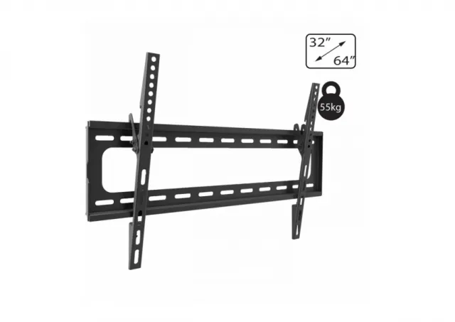 Amiko Nosač zidni  za TV prijemnik 32" - 64", 55 kg, 2D - Wallmaster 32-64 Tilt