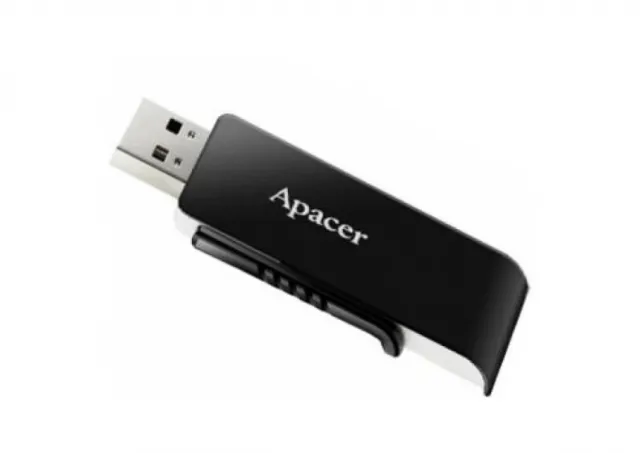 APACER 64GB AH350 USB 3.2 flash crni AP64GAH350B-1 