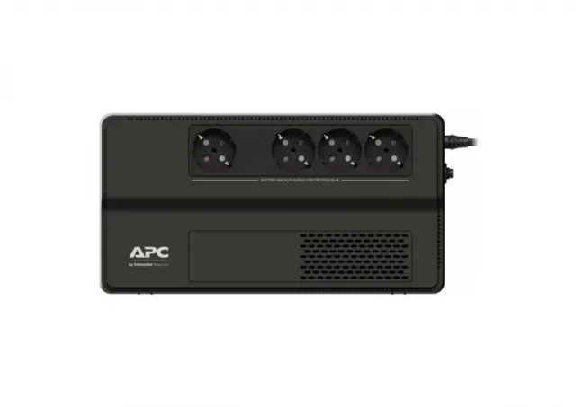 APC Easy UPS 1000VA, Line Interactive, Floor/Wall, 1000VA/600W, 230V, AVR, 4x Schuko, Battery 9Ah (RBC17)