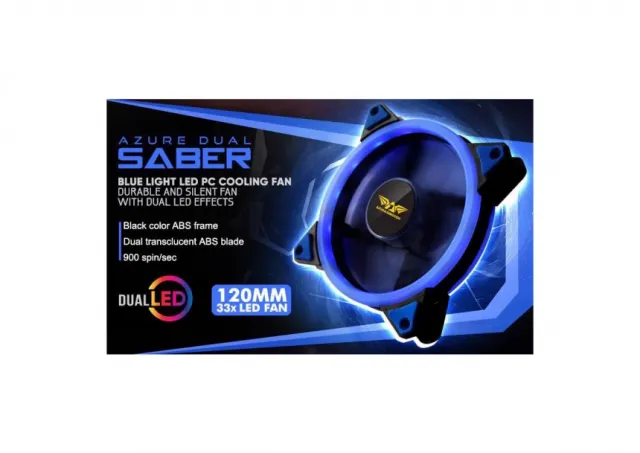 ARMAGGEDDON Azure Dual Saber Blue LED
