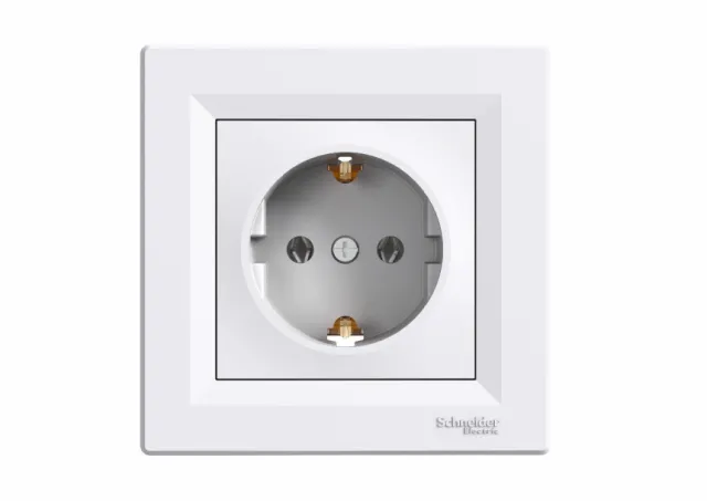 Asfora, šuko uticnica 16A, bela Schneider Electric EPH2900121