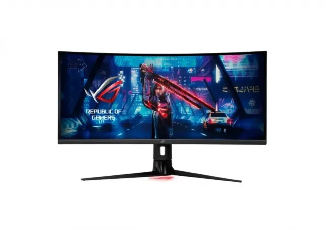 ASUS 34 inča ROG Strix XG349C UWQHD zakrivljeni Gaming Monitor crni 