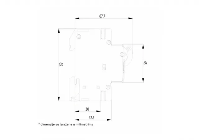 AUT OSIGURAC ETI 25A B