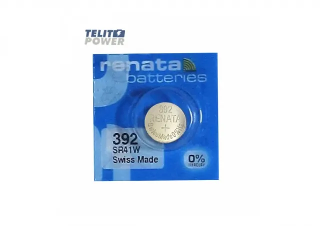 Baterija 392 / SR41 / 192 / AG3 1.55V srebro oksid RENATA