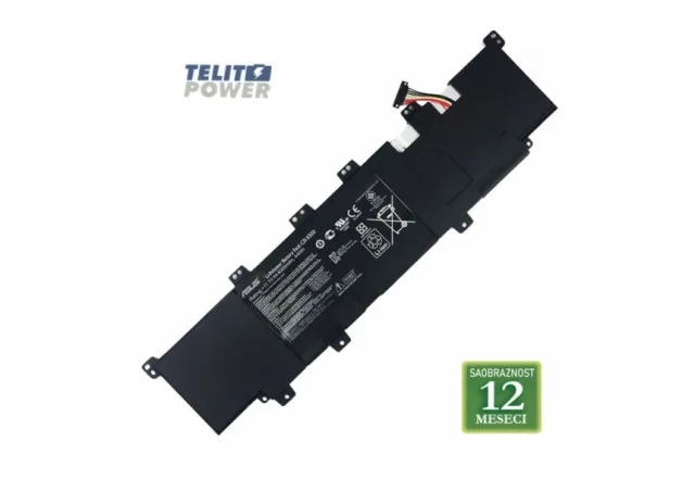 Baterija C21-X502 za laptop ASUS X502 seriju  7.4V / 5136mAh / 38Wh