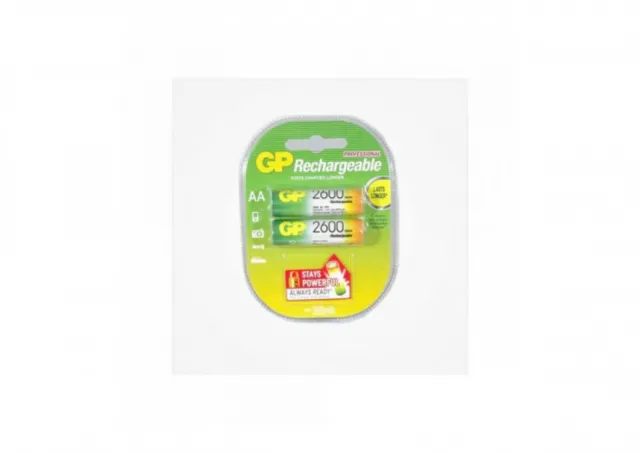 Baterija GP punjiva 270 AA R6 2600 nimh  - 2 kom
