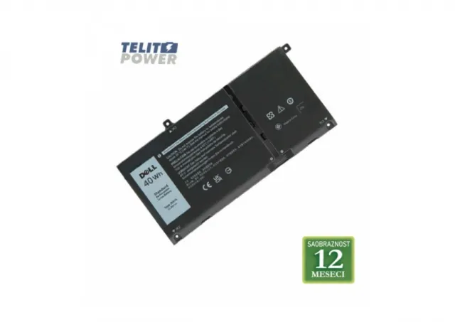 Baterija JK6Y6 za laptop DELL Inspiron V5501 11.25V / 3378mAh / 40Wh