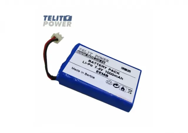 Baterija Li-Po 7.4V 1000mAh  za WS6933 Satlink TOTAL TV TRAGAČ SIGNALA