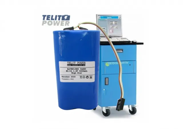 Baterija NICD 4.8V 5000mAh za BEISSBARTH mašinu za reglažu trapa