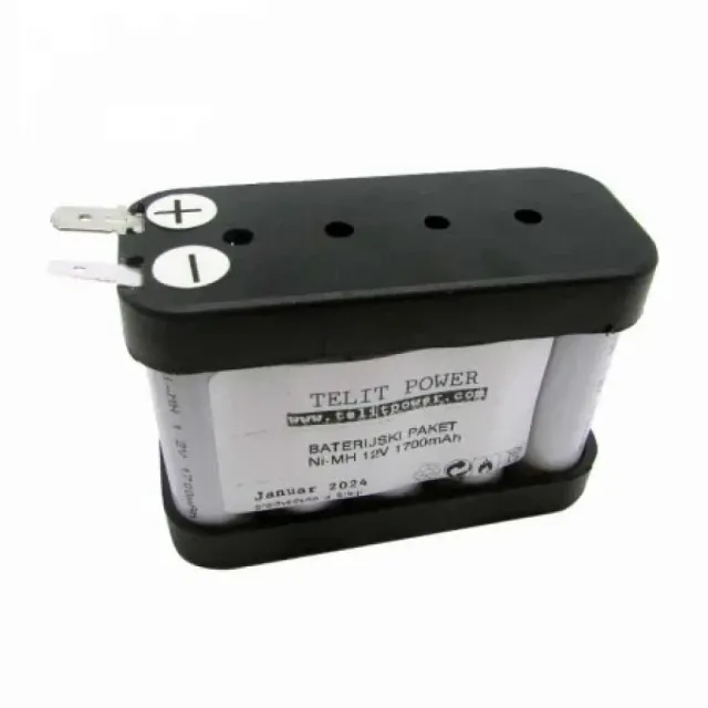Baterija NIMH 12V 1700mAh 805658 za alarme