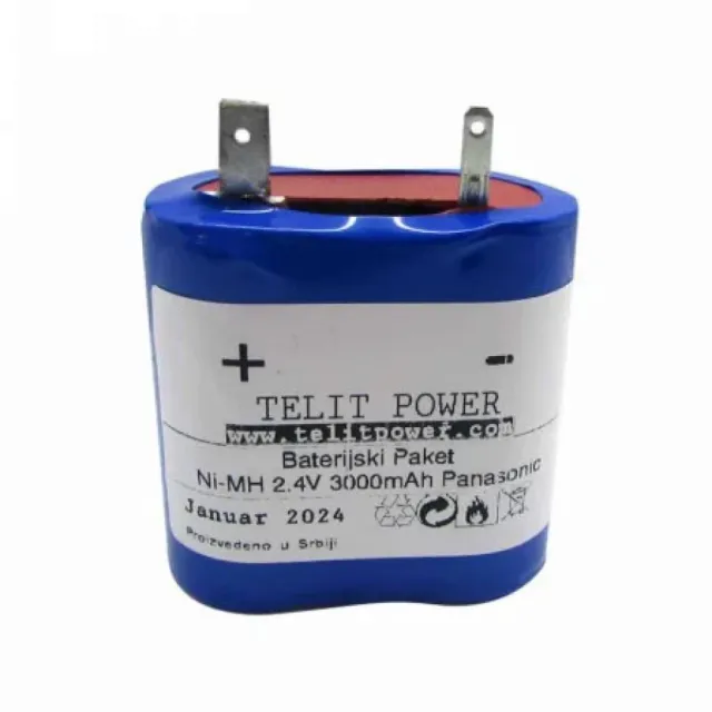 Baterija NiMH 2.4V 3000mAh PANASONIC za ZUMTOBEL 04797088