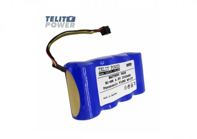 Baterija NiMH 4.8V 3000mAh Panasonic za  FLUKE BP130  multimetar  