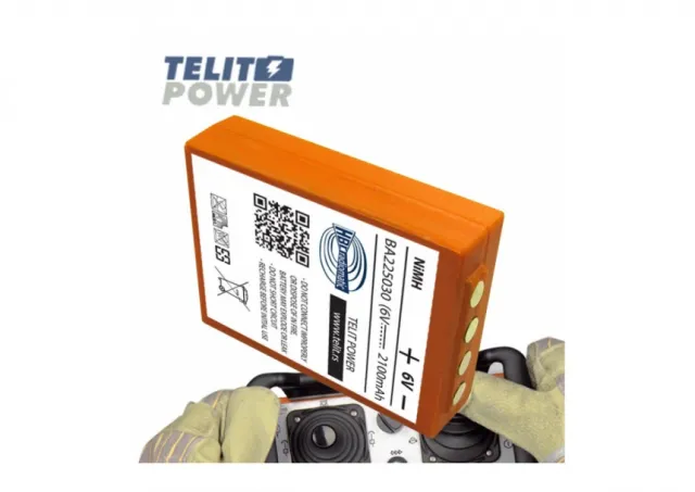 Baterija NiMH 6V 2100mAh Panasonic  za BA225030 HBC Radiomatic