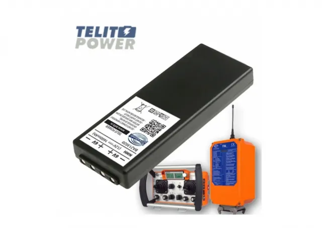 Baterija NiMH 6V plus 6V  1600mAh Panasonic  za BA213020 HBC Radiomatic
