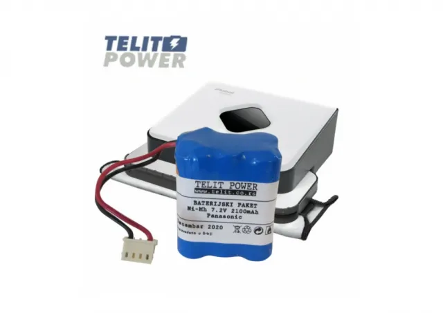  Baterija NIMH 7.2V 2100mAh Panasonic za  iRobot Braava 320 / 321 modele brisača podova