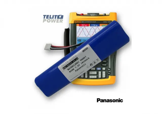 Baterija  za FLUKE scopometar 199C  NiMH 7.2V 3800mAh  Panasonic 