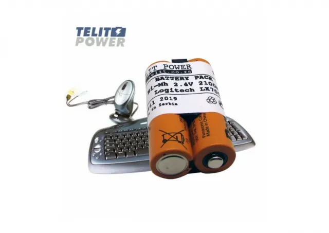 Baterija za L-LC3H-AA za LOGITECH bežični Desktop LX 700, M-BAK89B  NiMH 2.4V 2100mAh Panasonic