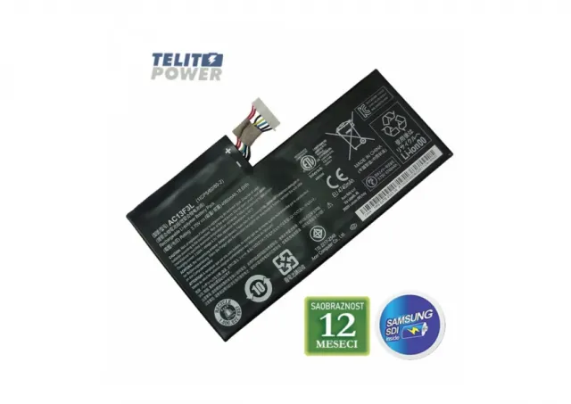 Baterija za laptop ACER A1-810 / AC13F3L / AC13F8L  3.75V 20Wh