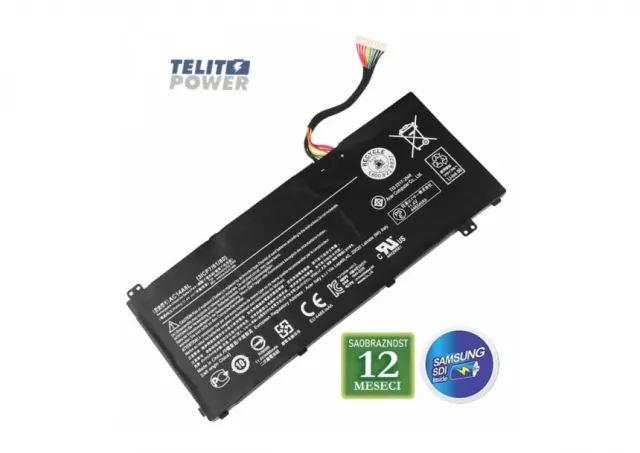 Baterija za laptop ACER Aspire VN7-591 / AC14A8L 11.4V  52.5Wh