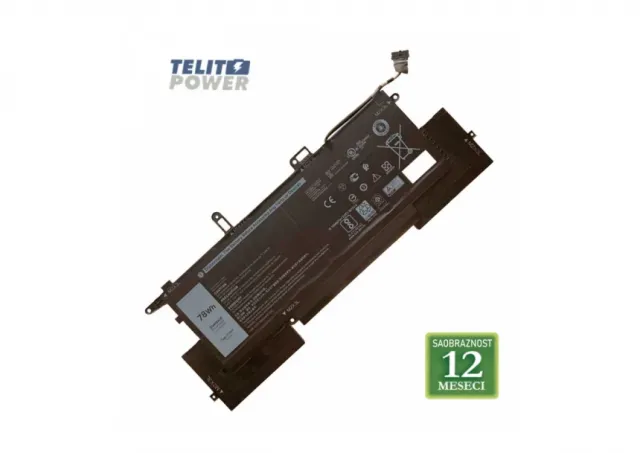 Baterija za laptop DELL Latitude D7400 / 7146W  11.1V 78Wh / 6500mAh