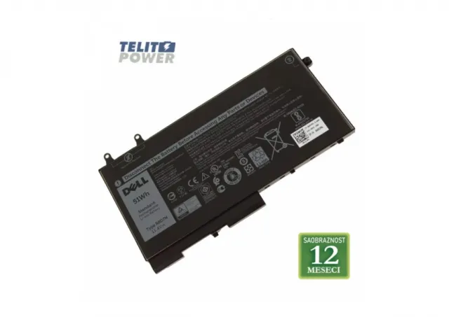 Baterija za laptop DELL Precision D3540 / R8D7N / 11.4V / 51Wh