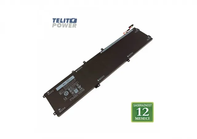 Baterija za laptop DELL XPS 15 / 9550 serije 11.4V 84Wh / 7260mAh