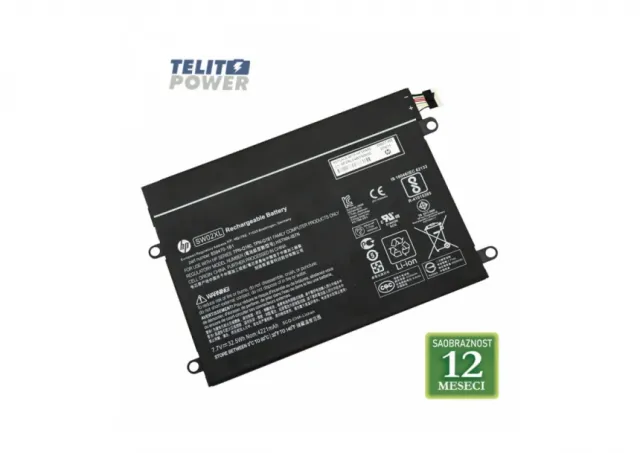 Baterija za laptop  HP X2 210 G2 / SW02XL 7.7V 32.5Wh / 4221mAh