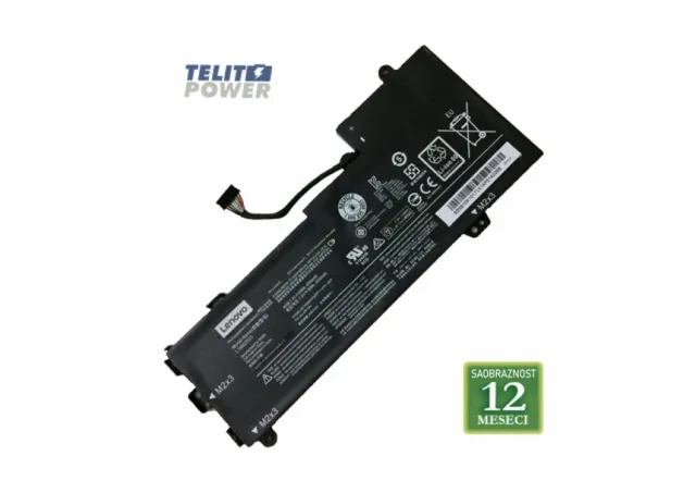 Baterija za laptop LENOVO IdeaPad U30-70 / L14M2P23  7.4V  30Wh / 4050mAh