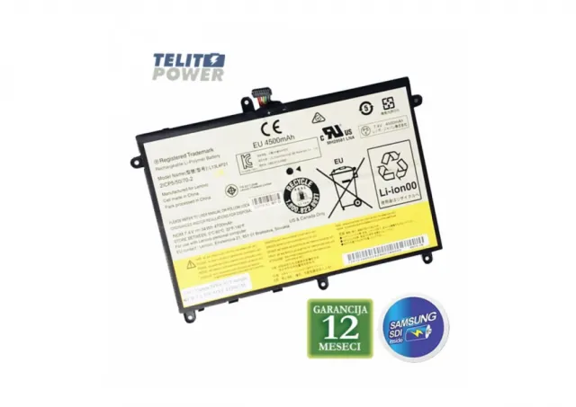 Baterija za laptop  LENOVO  L13M4P21 Yoga2 11 Series  7.4V 4700mAh