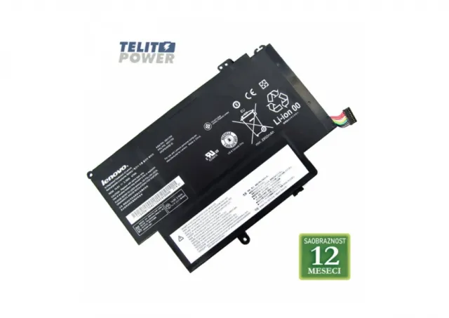 Baterija za laptop LENOVO S1 Yoga 12 serije  / 45N1705  14.8V  47Wh /  3180mAh