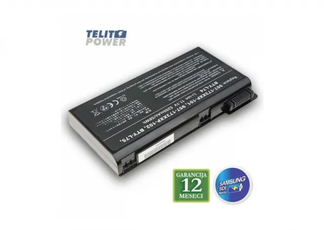 Baterija za laptop MSI CR600 Series BTY-L75 / A5000 / BTY-L74   11.1V 5200mAh